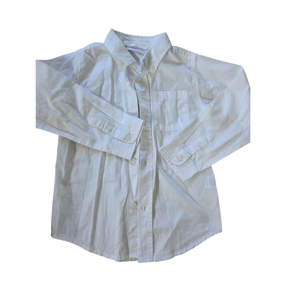 Gymboree Special Occasion White Long Sleeve Shirt